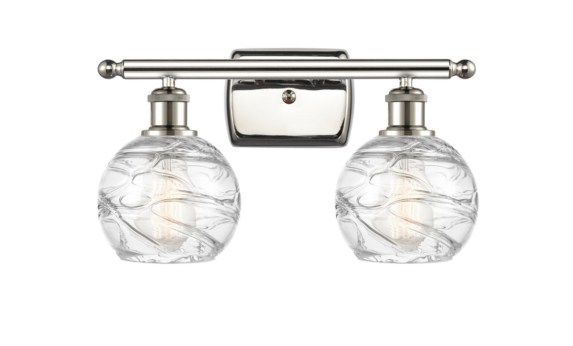 Innovations 516-2W-PN-G1213-6 Two Light Bath Vanity, Polished Nickel