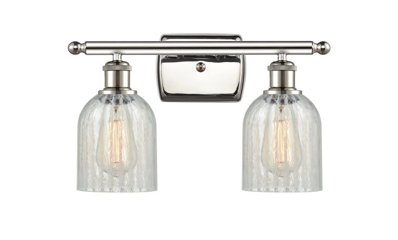 Innovations 516-2W-PN-G2511 Two Light Bath Vanity, Polished Nickel