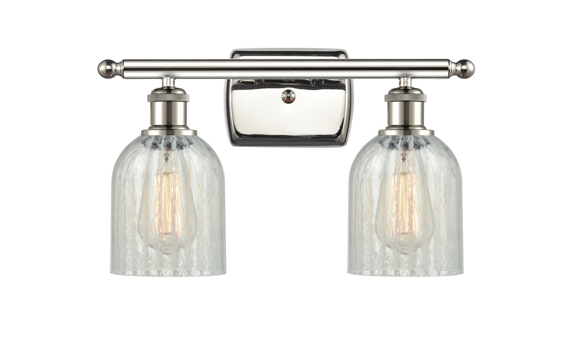 Innovations 516-2W-PN-G2511 Two Light Bath Vanity, Polished Nickel