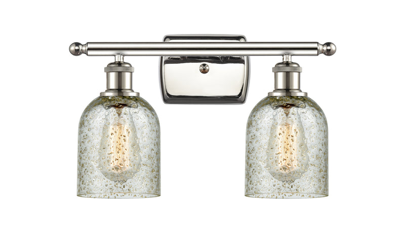 Innovations 516-2W-PN-G259 Two Light Bath Vanity, Polished Nickel