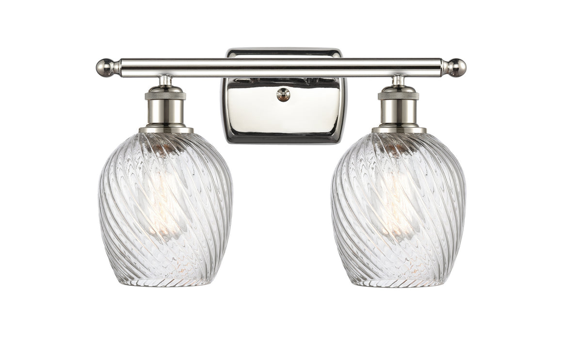 Innovations 516-2W-PN-G292 Two Light Bath Vanity, Polished Nickel