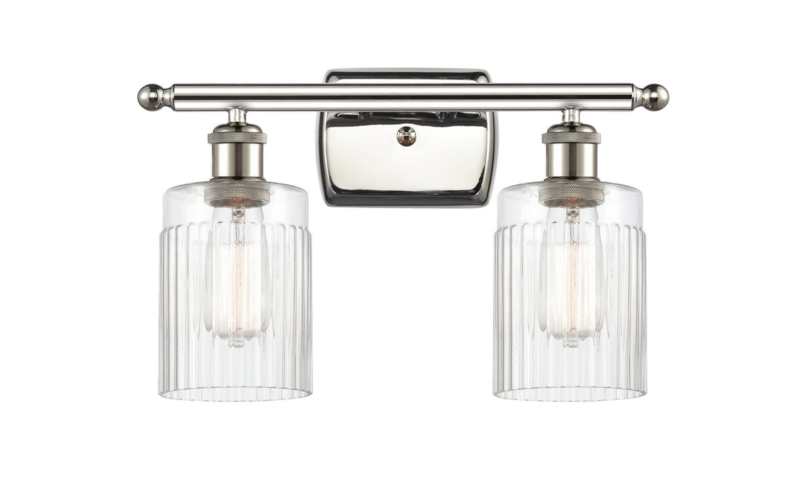 Innovations 516-2W-PN-G342 Two Light Bath Vanity, Polished Nickel
