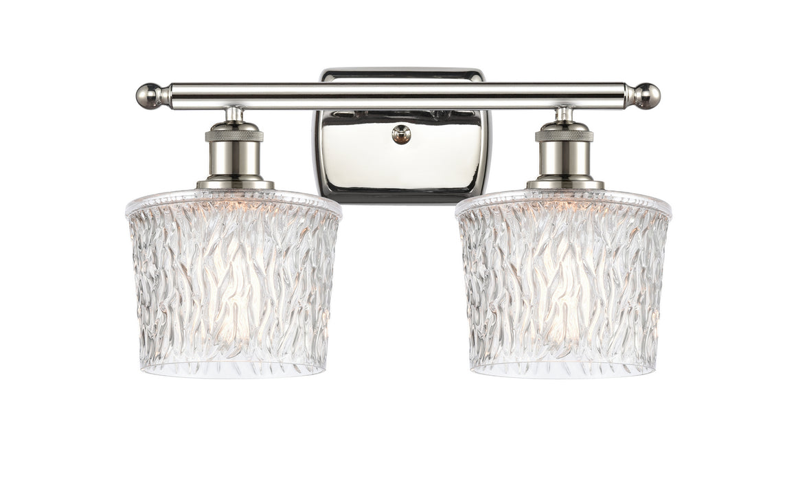 Innovations 516-2W-PN-G402 Two Light Bath Vanity, Polished Nickel