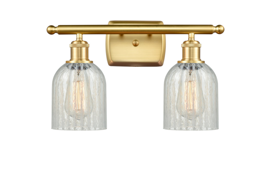 Innovations 516-2W-SG-G2511 Two Light Bath Vanity, Satin Gold