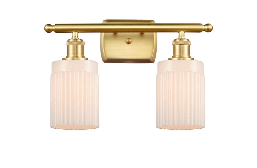 Innovations 516-2W-SG-G341 Two Light Bath Vanity, Satin Gold