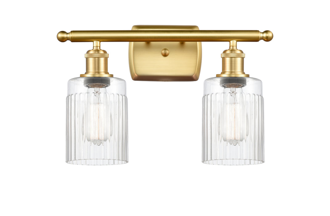 Innovations 516-2W-SG-G342 Two Light Bath Vanity, Satin Gold