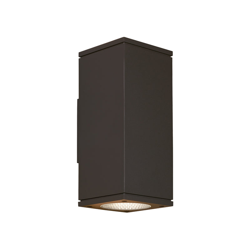 Visual Comfort Modern 700OWTEG84012WCZDOUNV LED Outdoor Wall Lantern, Bronze