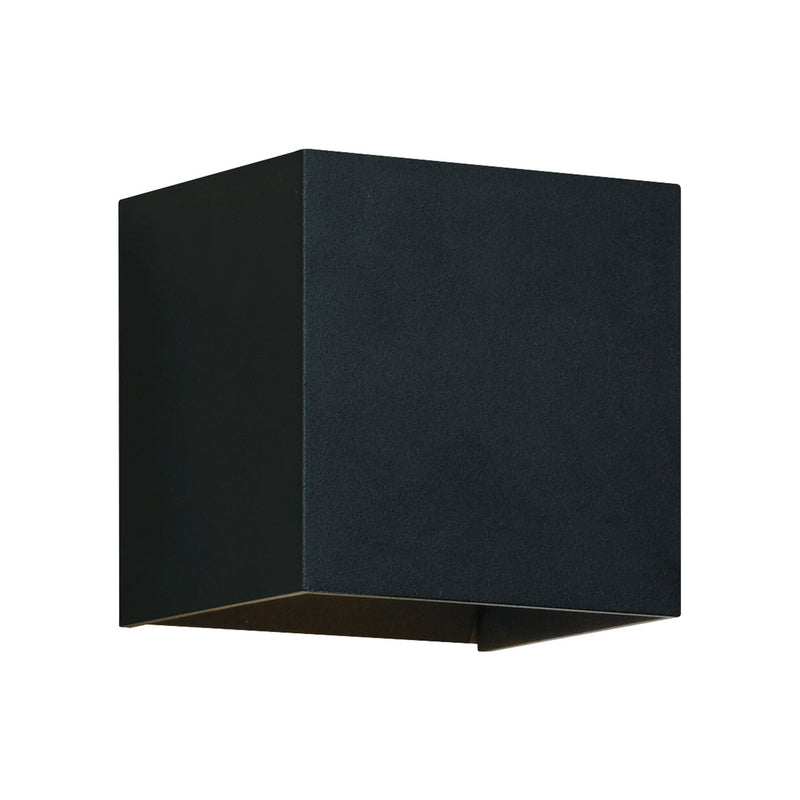 Visual Comfort Modern 700OWVEX9274BUNV LED Outdoor Wall Mount, Black