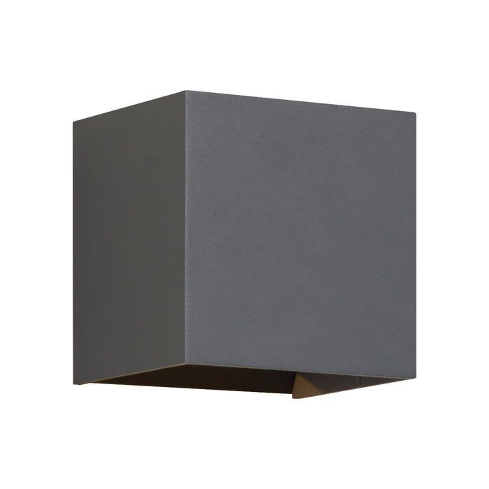 Visual Comfort Modern 700OWVEX9304HUNV LED Outdoor Wall Mount, Charcoal