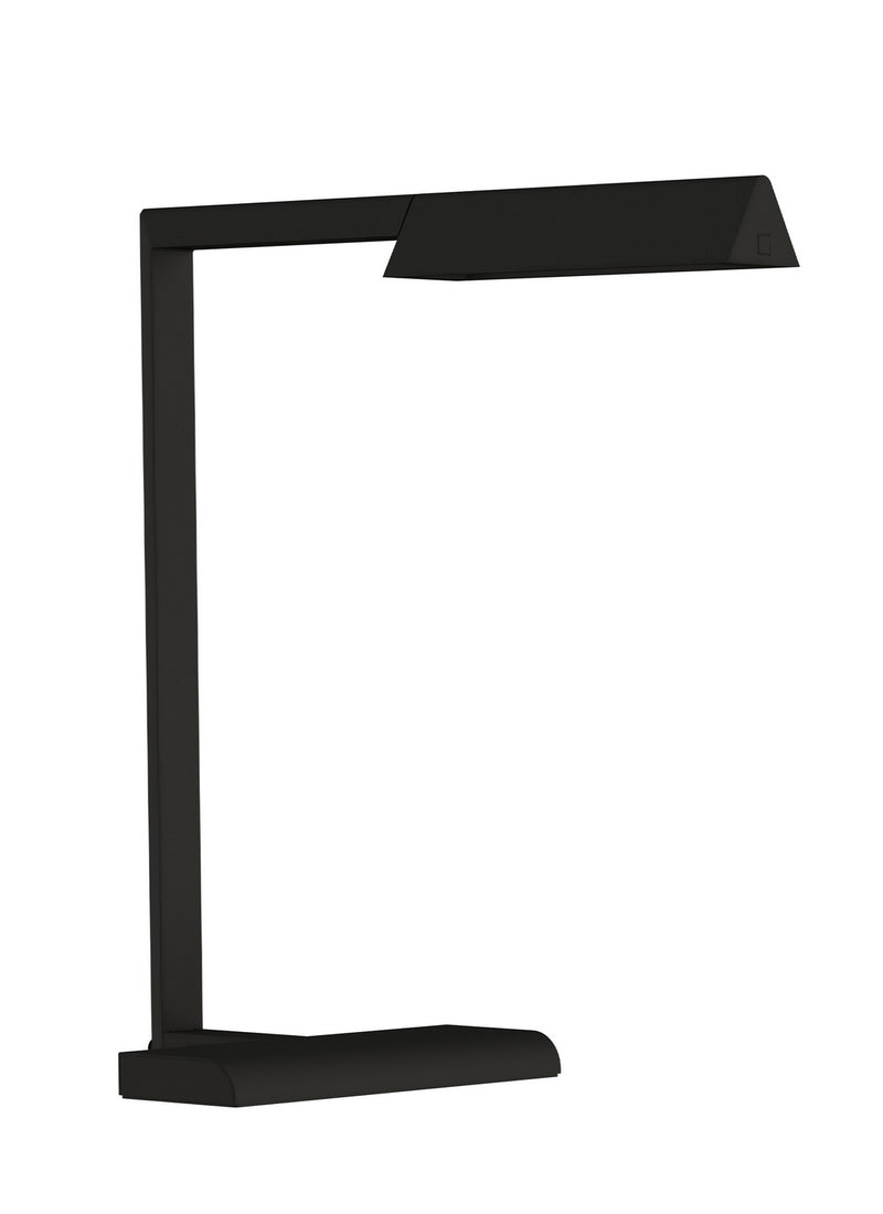 Visual Comfort Modern 700PRTDES16B-LED927 LED Table Lamp, Nightshade Black