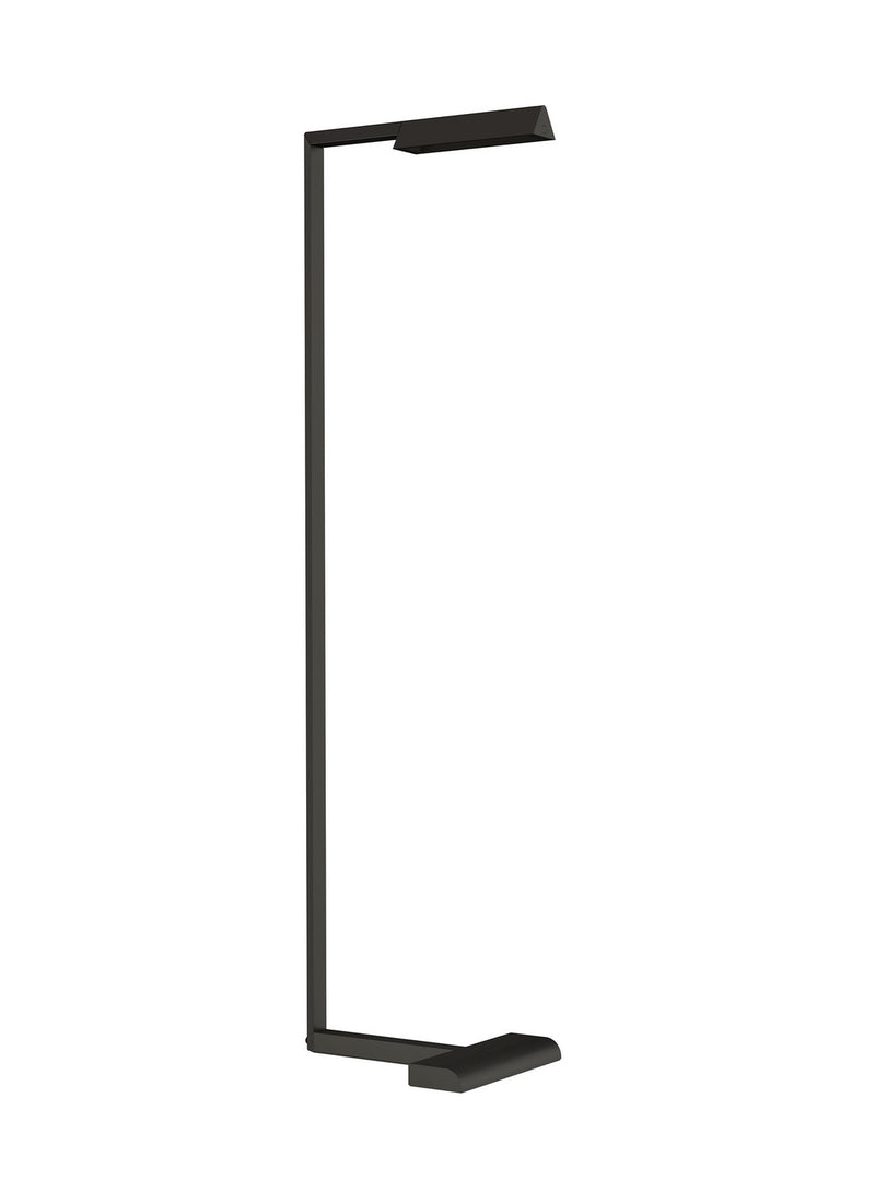 Visual Comfort Modern 700PRTDES46B-LED927 LED Floor Lamp, Nightshade Black