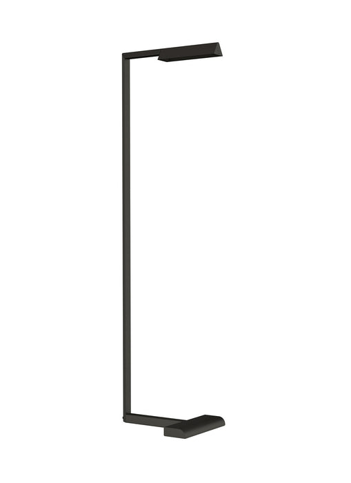 Visual Comfort Modern 700PRTDES46B-LED927 LED Floor Lamp, Nightshade Black