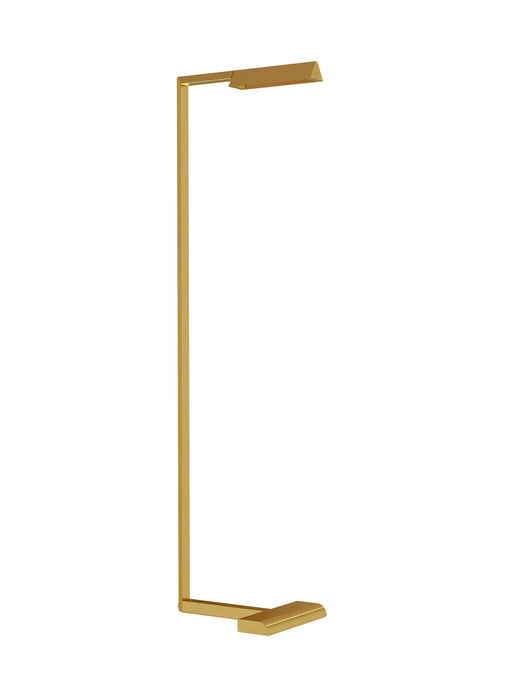Visual Comfort Modern 700PRTDES46NB-LED927 LED Floor Lamp, Natural Brass