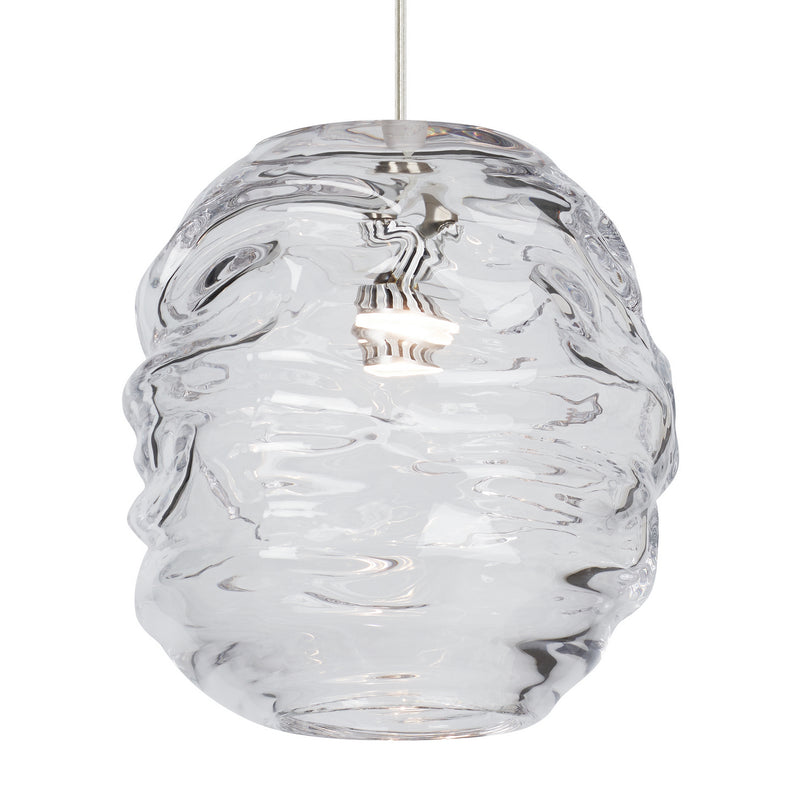 Visual Comfort Modern 700TDADRCS-LEDS930 LED Pendant, Satin Nickel