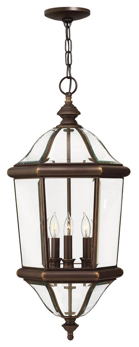 Hinkley 2452CB LED Hanging Lantern, Copper Bronze