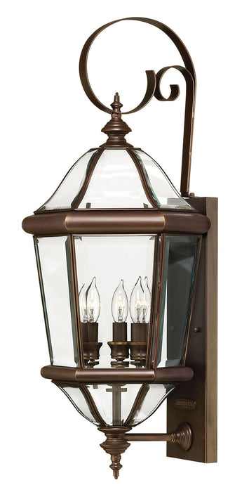 Hinkley 2454CB LED Wall Mount, Copper Bronze