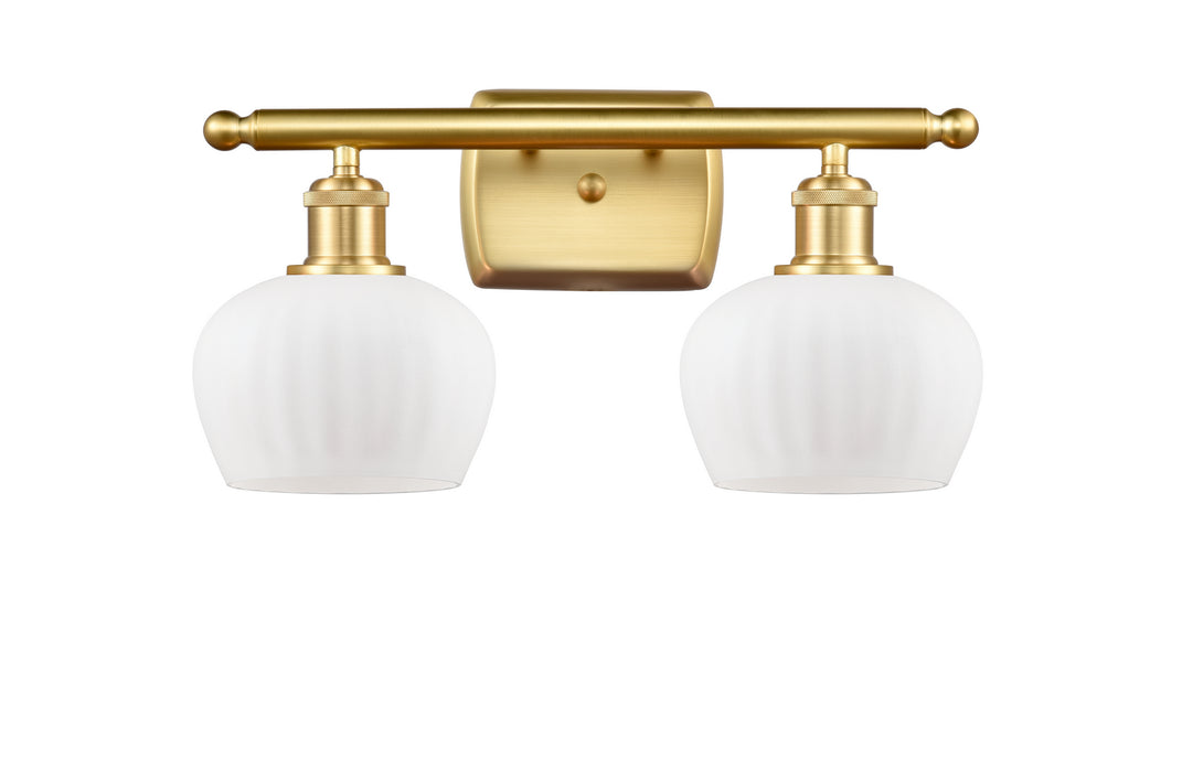 Innovations 516-2W-SG-G91 Two Light Bath Vanity, Satin Gold