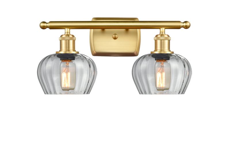 Innovations 516-2W-SG-G92 Two Light Bath Vanity, Satin Gold