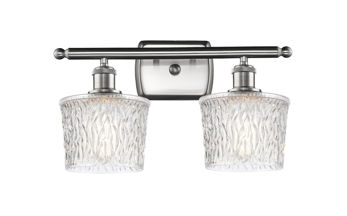 Innovations 516-2W-SN-G402 Two Light Bath Vanity, Brushed Satin Nickel