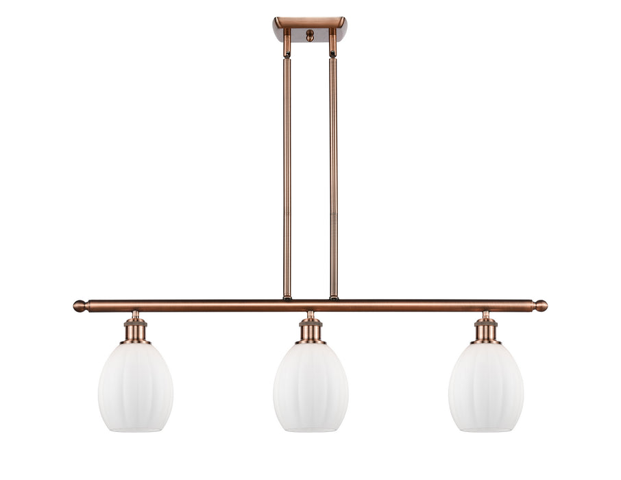 Innovations 516-3I-AC-G81 Three Light Island Pendant, Antique Copper