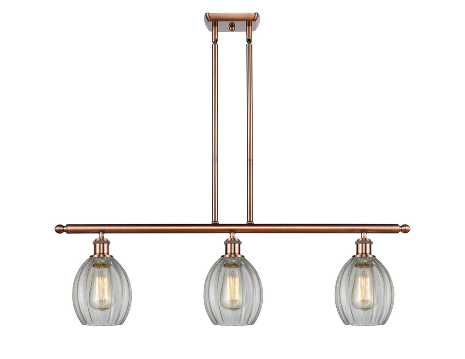 Innovations 516-3I-AC-G82 Three Light Island Pendant, Antique Copper