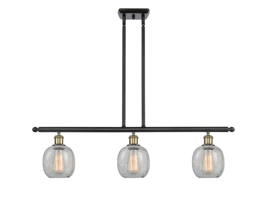 Innovations 516-3I-BAB-G105 Three Light Island Pendant, Black Antique Brass