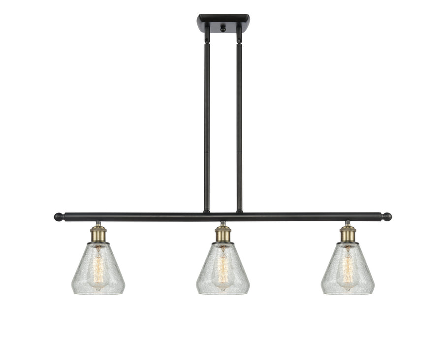 Innovations 516-3I-BAB-G275 Three Light Island Pendant, Black Antique Brass