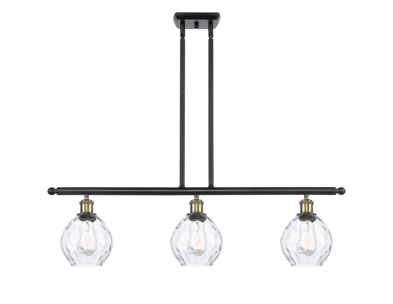 Innovations 516-3I-BAB-G362 Three Light Island Pendant, Black Antique Brass