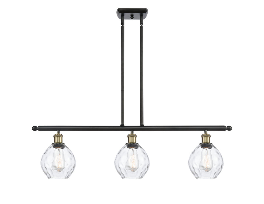 Innovations 516-3I-BAB-G362 Three Light Island Pendant, Black Antique Brass