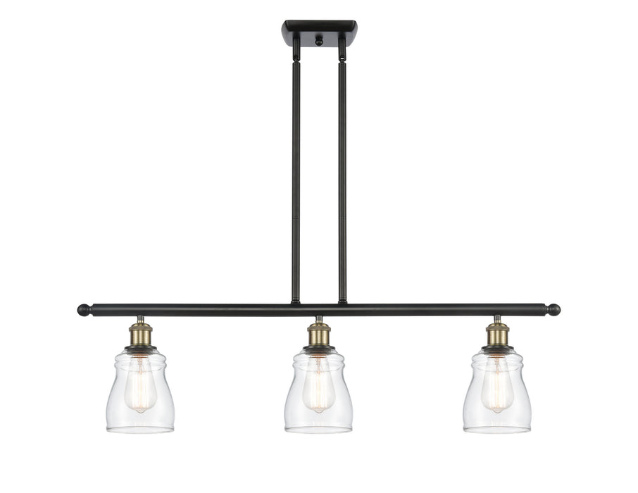 Innovations 516-3I-BAB-G392 Three Light Island Pendant, Black Antique Brass