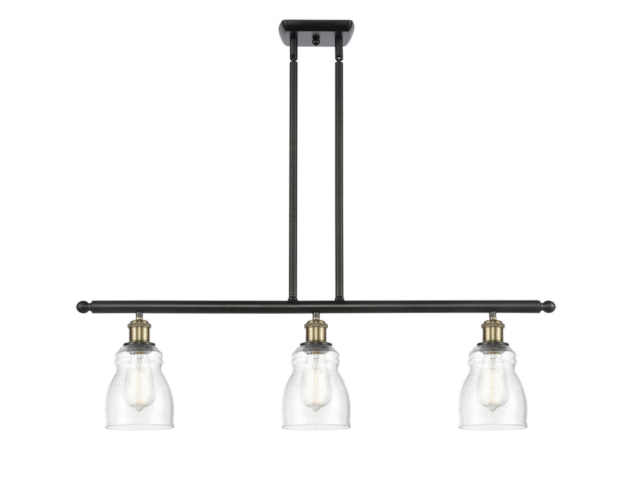 Innovations 516-3I-BAB-G394 Three Light Island Pendant, Black Antique Brass