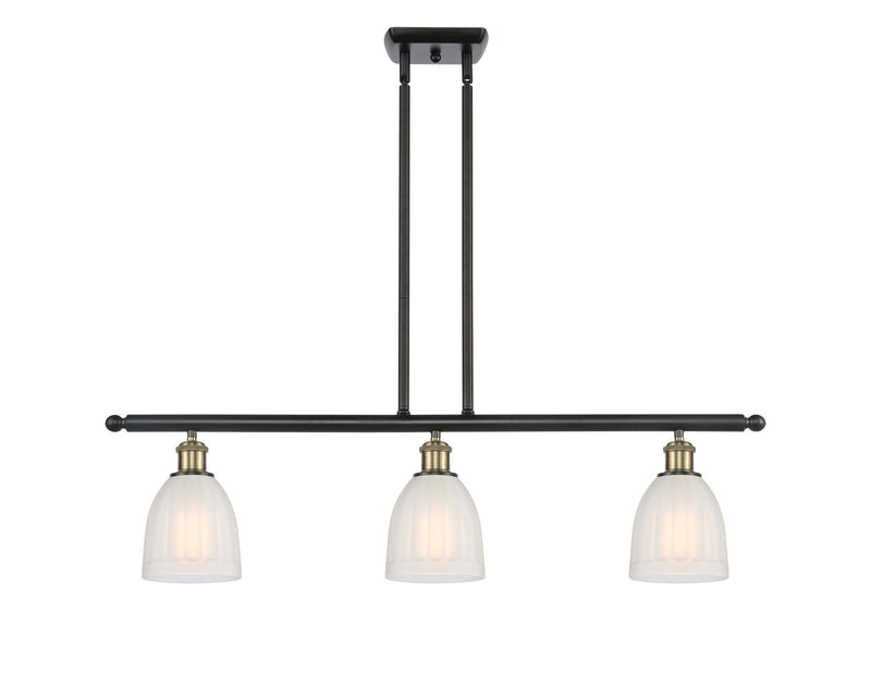 Innovations 516-3I-BAB-G441 Three Light Island Pendant, Black Antique Brass
