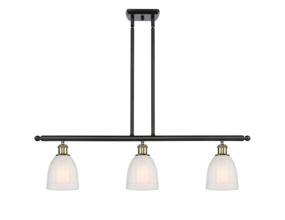 Innovations 516-3I-BAB-G441 Three Light Island Pendant, Black Antique Brass