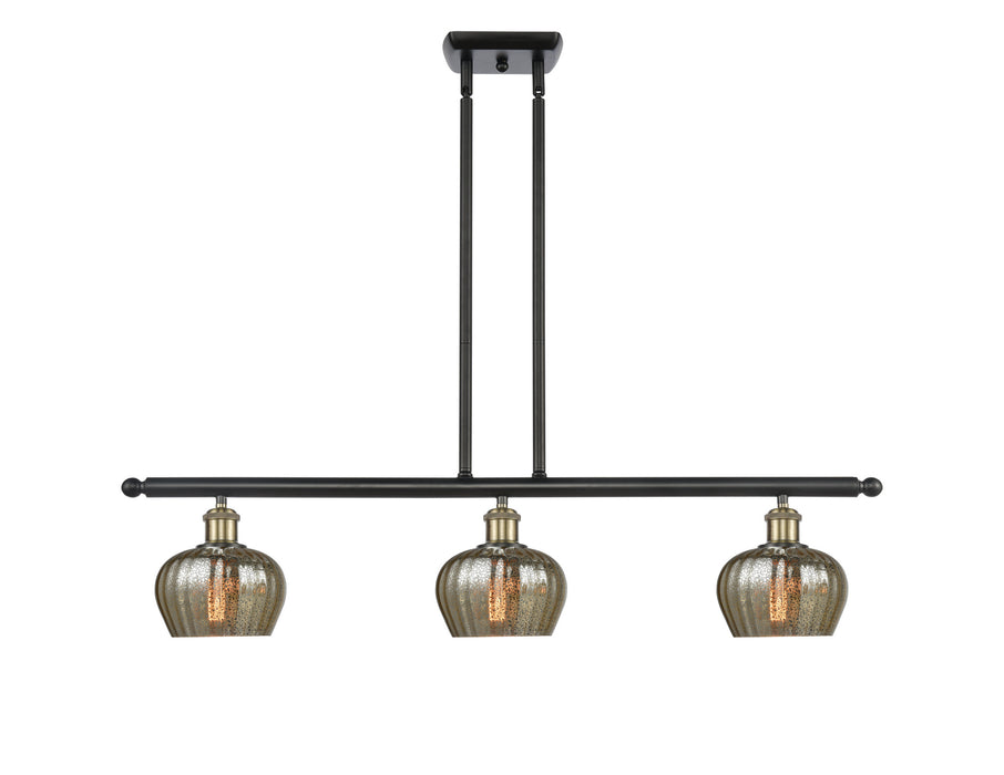 Innovations 516-3I-BAB-G96 Three Light Island Pendant, Black Antique Brass