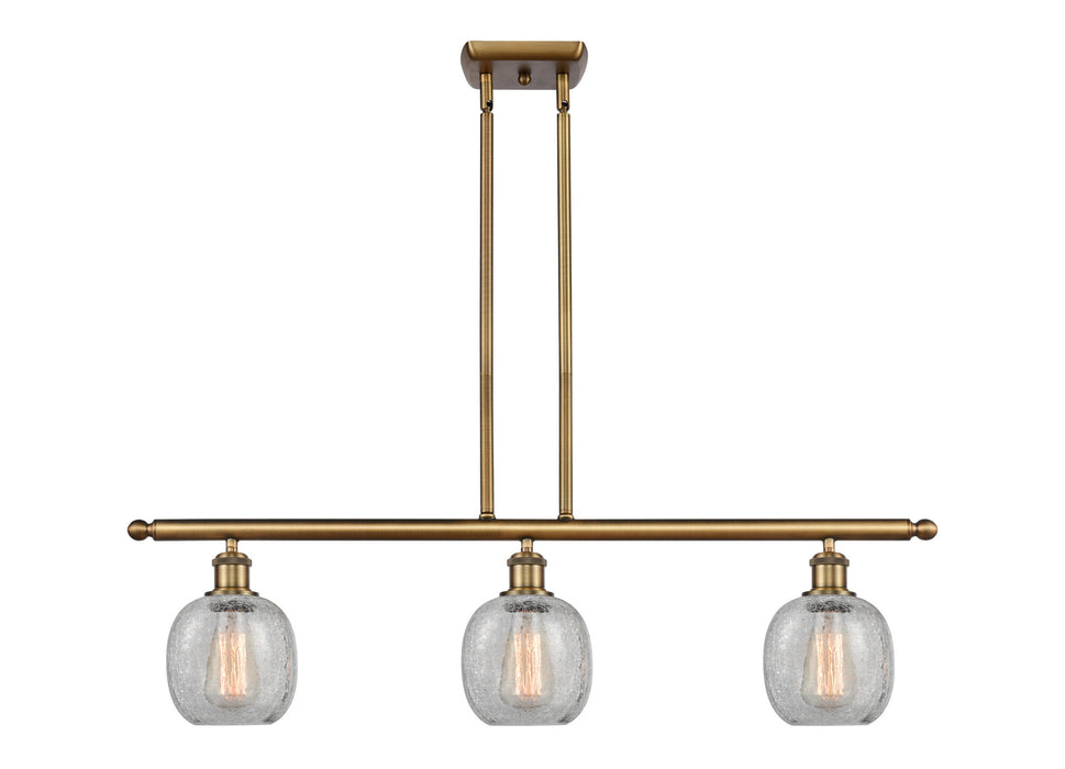 Innovations 516-3I-BB-G105 Three Light Island Pendant, Brushed Brass