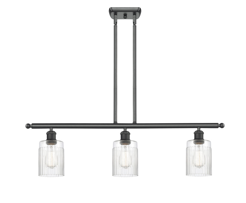 Innovations 516-3I-BK-G342 Three Light Island Pendant, Matte Black