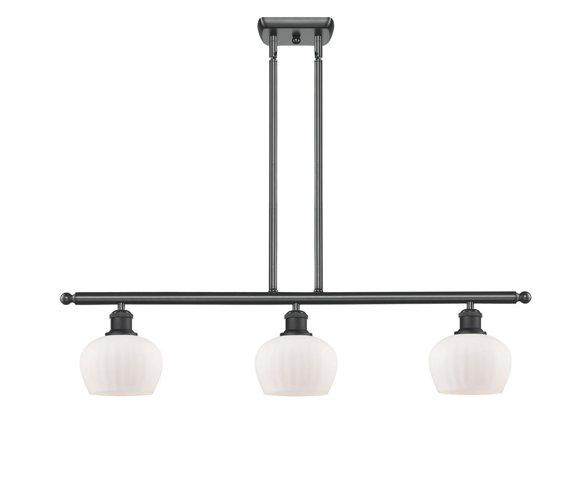 Innovations 516-3I-BK-G91 Three Light Island Pendant, Matte Black