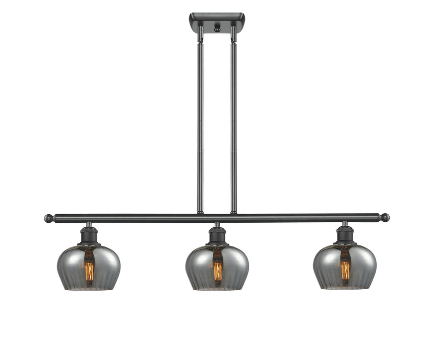 Innovations 516-3I-BK-G93 Three Light Island Pendant, Matte Black