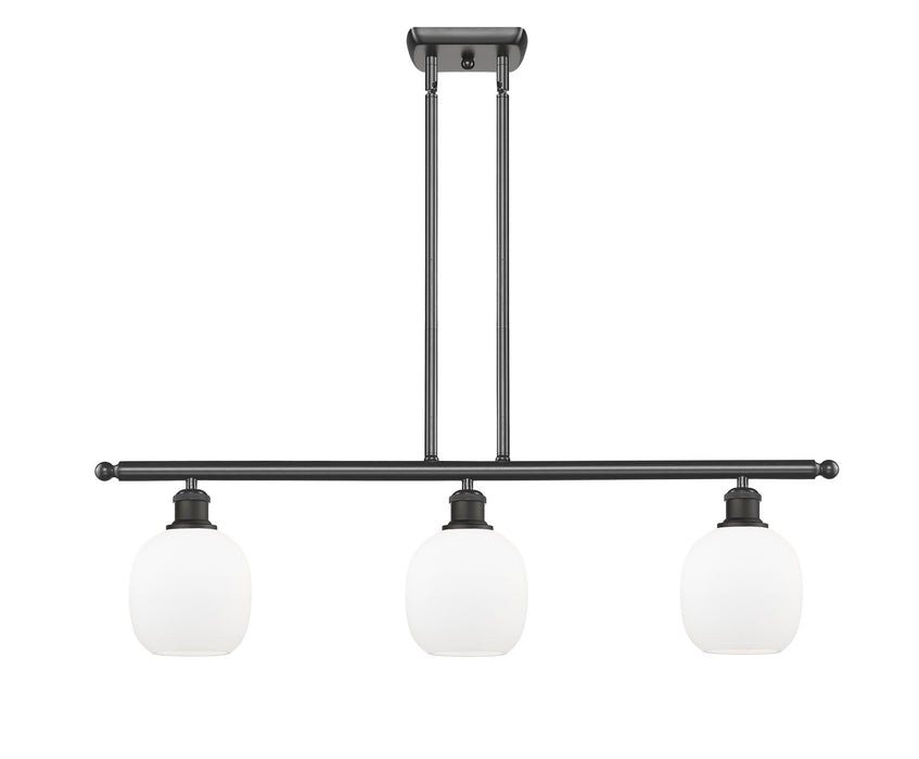 Innovations 516-3I-OB-G101 Three Light Island Pendant, Oil Rubbed Bronze