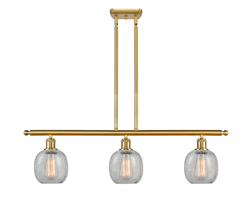 Innovations 516-3I-SG-G105 Three Light Island Pendant, Satin Gold