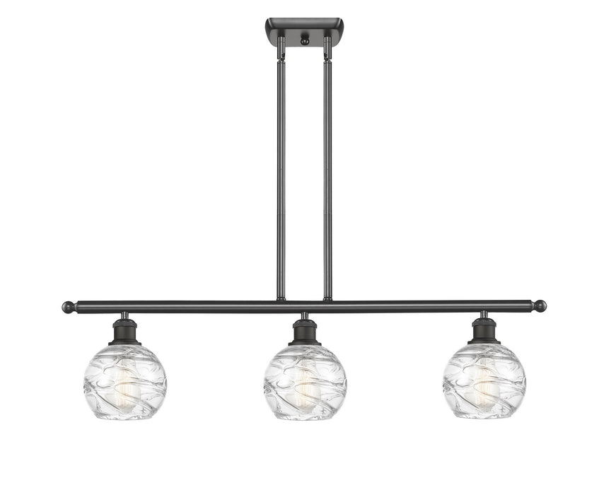 Innovations 516-3I-OB-G1213-6 Three Light Island Pendant, Oil Rubbed Bronze