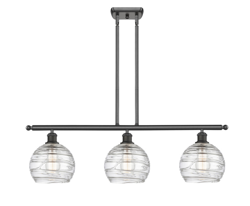 Innovations 516-3I-OB-G1213-8 Three Light Island Pendant, Oil Rubbed Bronze