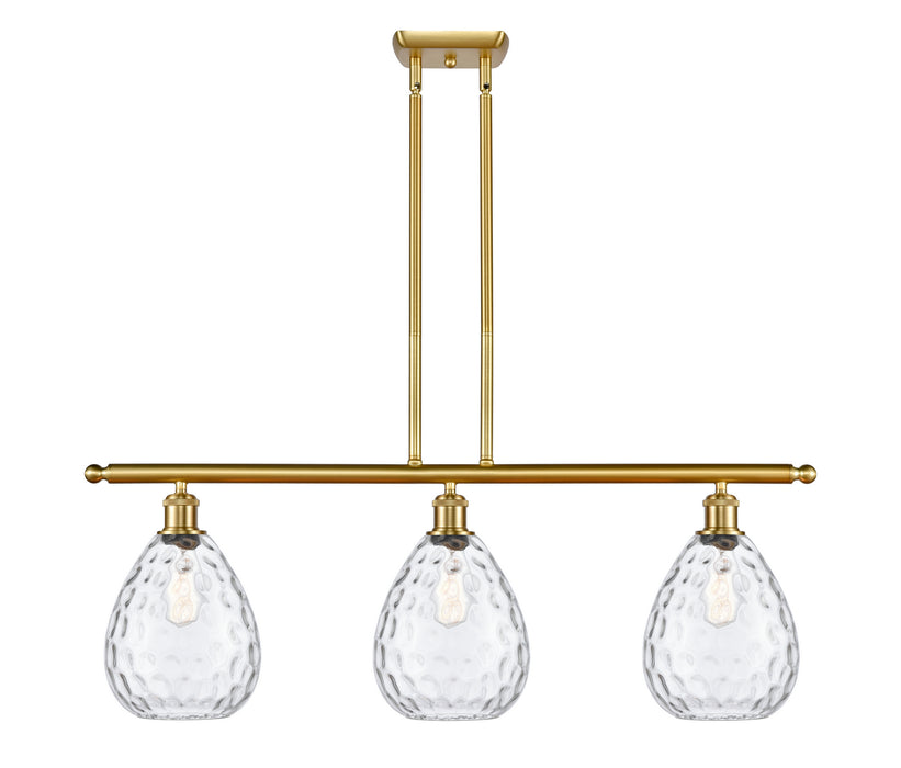 Innovations 516-3I-SG-G372 Three Light Island Pendant, Satin Gold