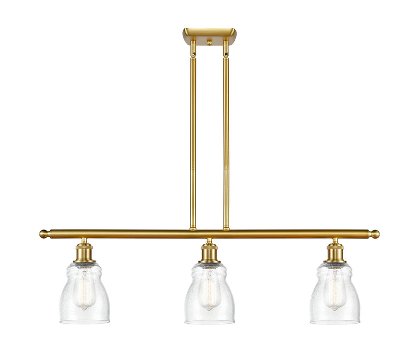 Innovations 516-3I-SG-G394 Three Light Island Pendant, Satin Gold
