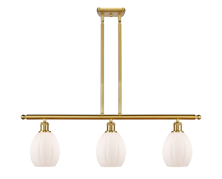 Innovations 516-3I-SG-G81 Three Light Island Pendant, Satin Gold
