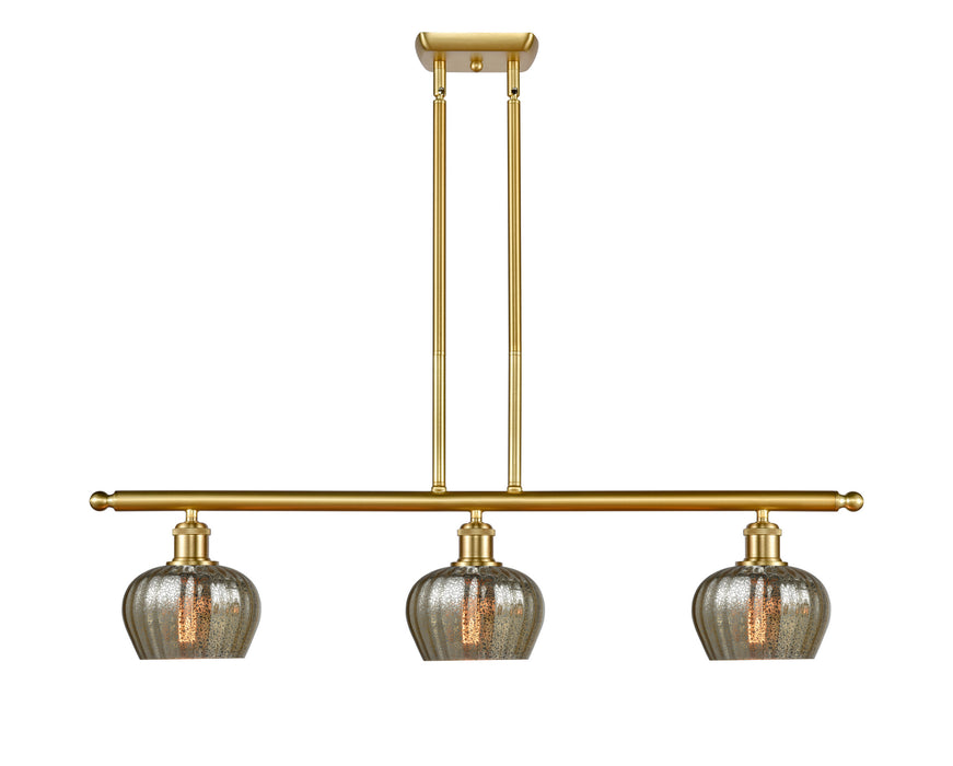 Innovations 516-3I-SG-G96 Three Light Island Pendant, Satin Gold