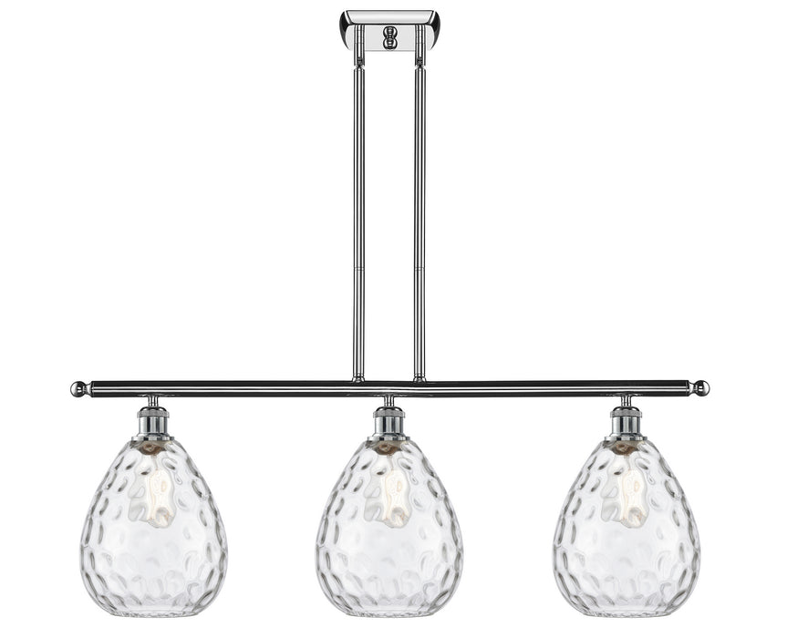 Innovations 516-3I-PC-G372 Three Light Island Pendant, Polished Chrome