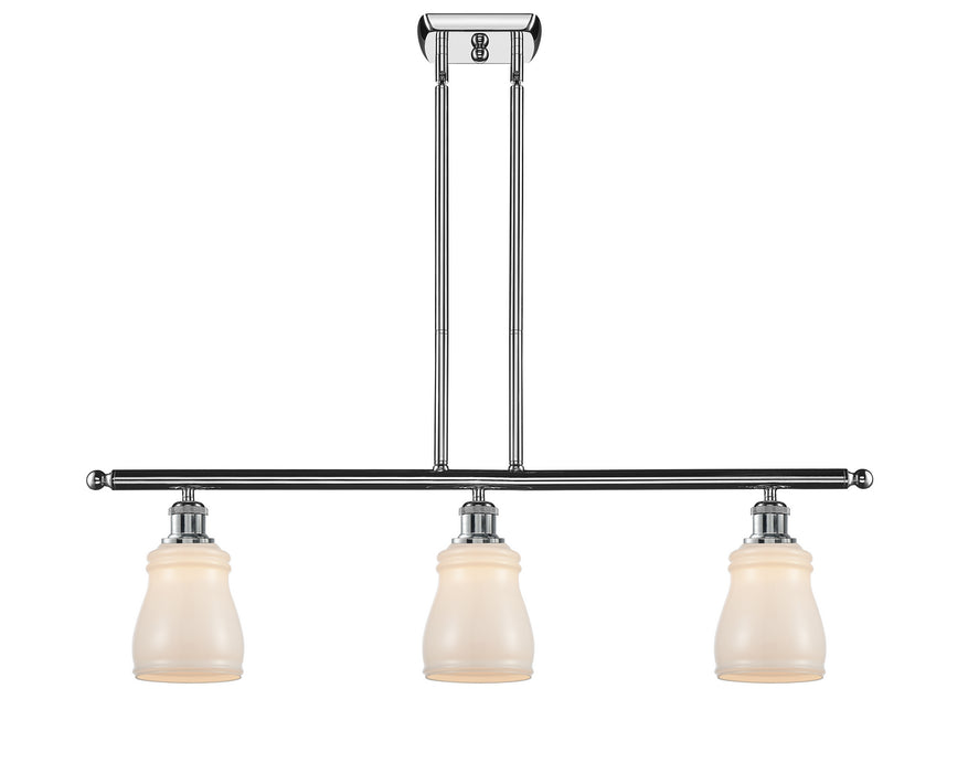 Innovations 516-3I-PC-G391 Three Light Island Pendant, Polished Chrome