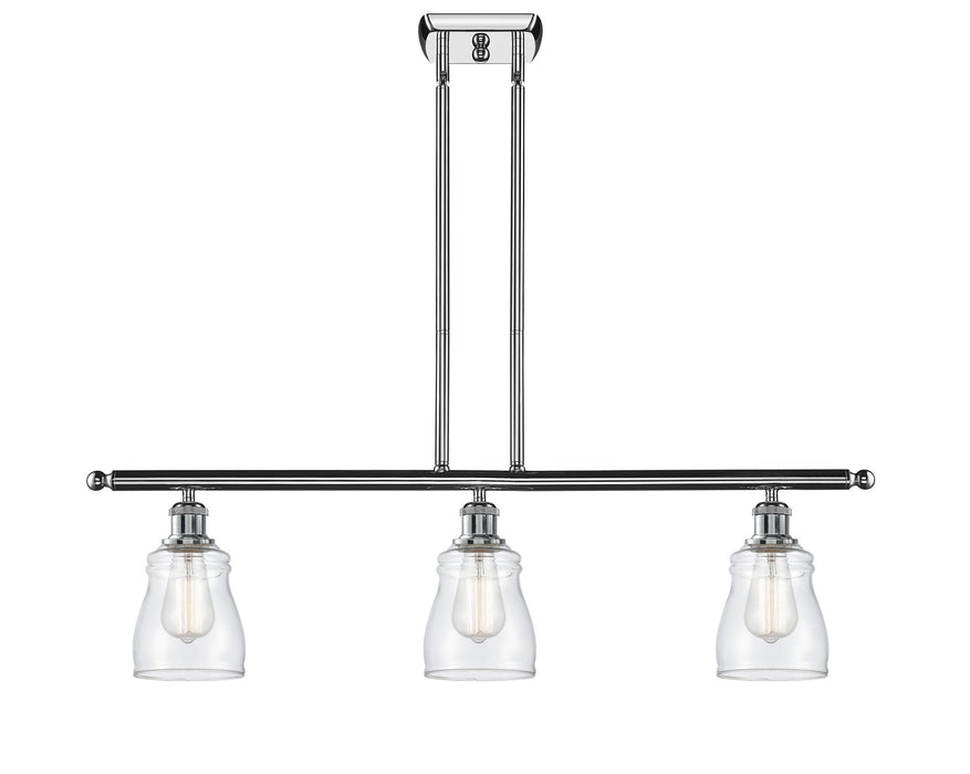 Innovations 516-3I-PC-G392 Three Light Island Pendant, Polished Chrome