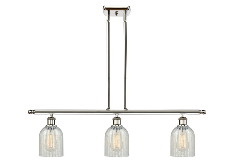 Innovations 516-3I-PN-G2511 Three Light Island Pendant, Polished Nickel